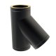 5" (125mm) 135° Tee - TW Pro Black